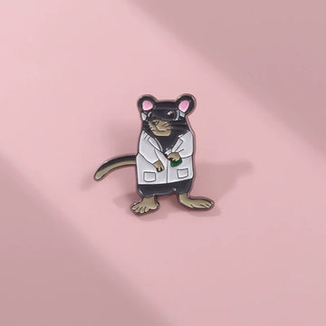 Cute Cartoon Flower Metal Pin Badge by Topboring