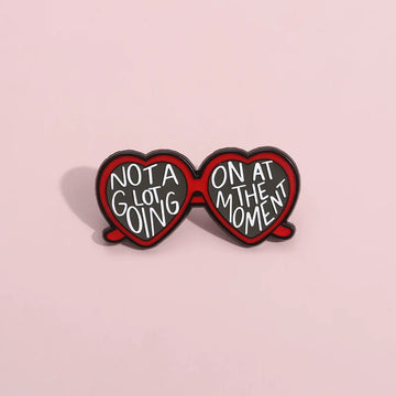Cute Cartoon Metal Pin Badge by Topboring