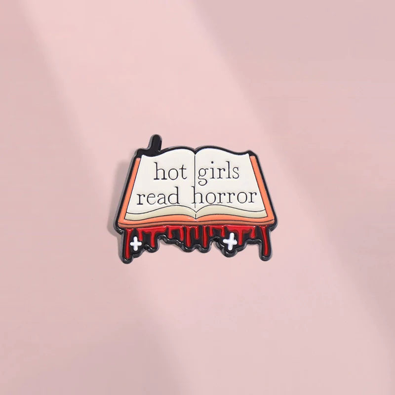 Cute Metal Pin Badge by Topboring
