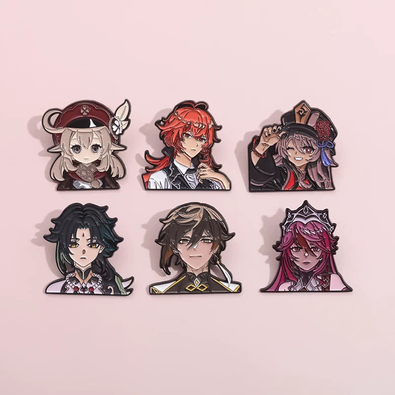 Kawaii Metal Pin Badge by Topboring