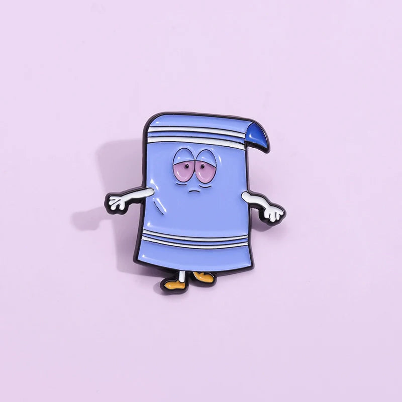 Charming Cartoon Metal Pin Badge by Topboring