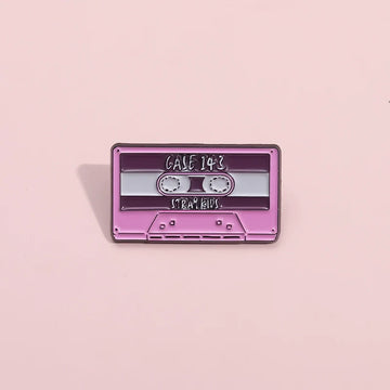 Retro Cartoon Metal Pin Badge by Topboring