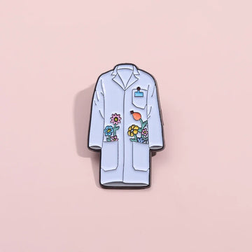 Elegant Metal Pin Badge by Topboring