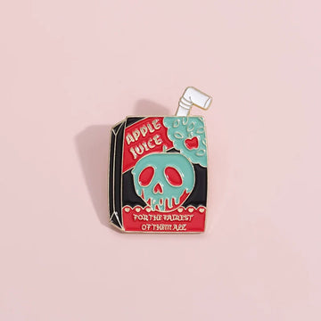 Cute Skull Metal Pin Badge by Topboring