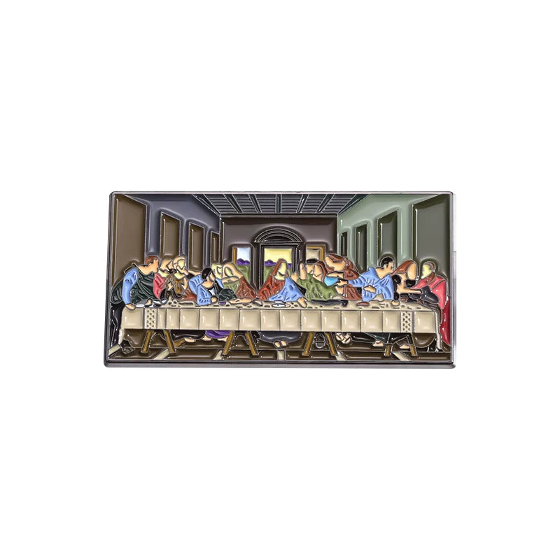 Quirky Retro Cartoon Metal Pin Soft Enamel Pin Badge Edition2