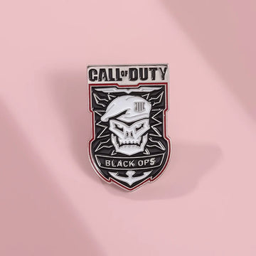 Retro Metal Pin Badge by Topboring