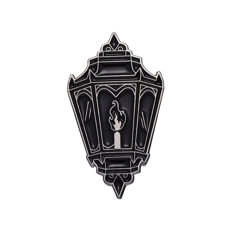 Cartoon Cute Black Metal Pin Metal Pin Badge