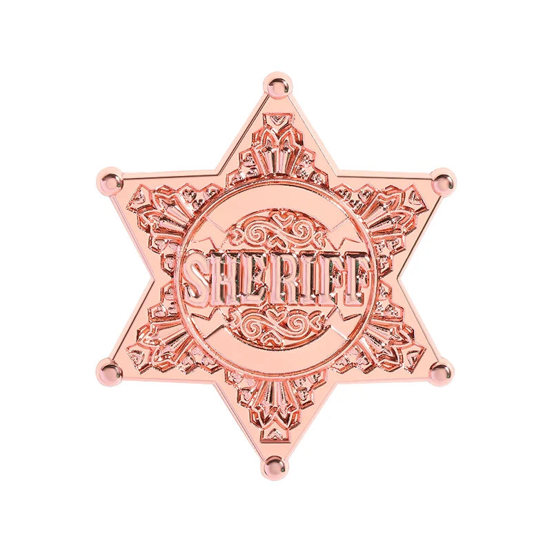 Retro Star Metal Pin Badge by Topboring