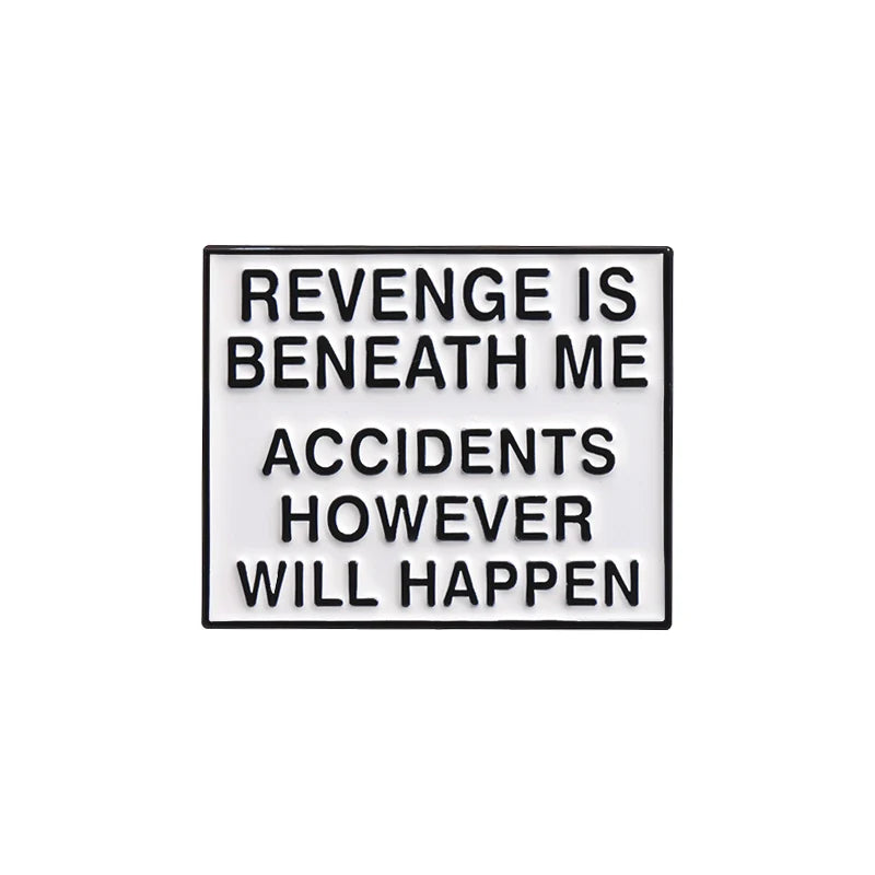 Mini Metal Pin Badge by Topboring