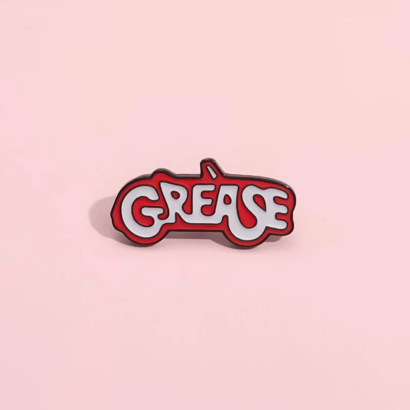 Bold Metal Pin Badge by Topboring