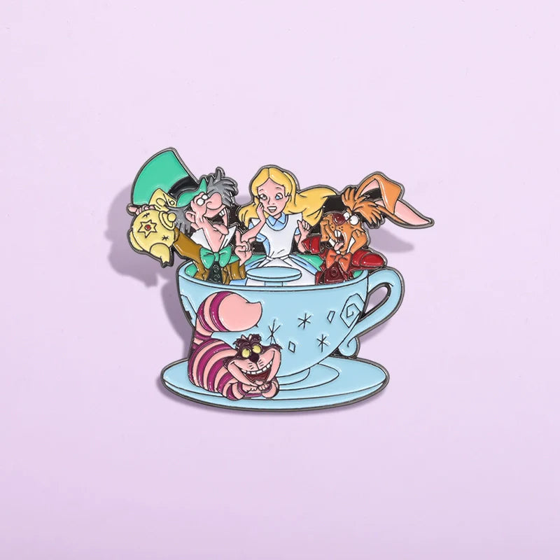 Cute Metal Pin Badge by Topboring
