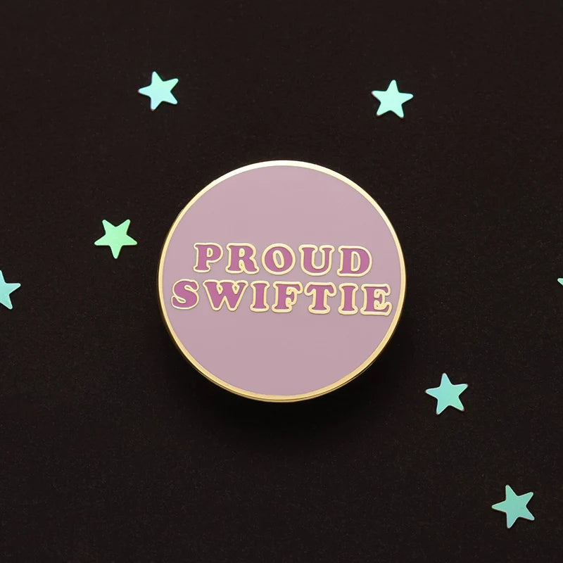 Funny Cartoon Metal Pin Badge by Topboring