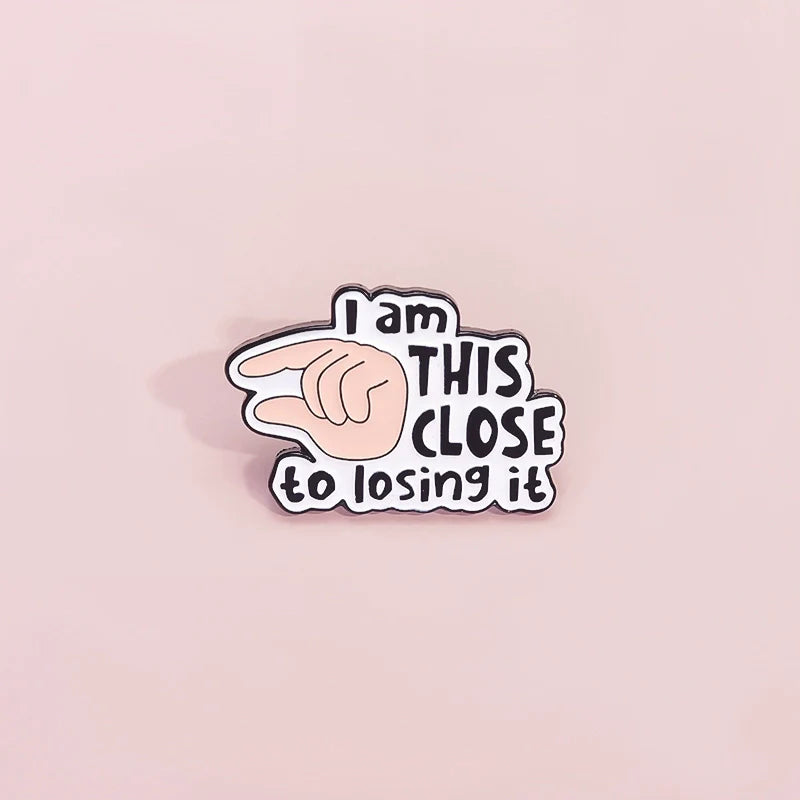 Kawaii Metal Pin Badge by Topboring