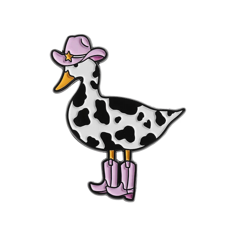 Stylish Cartoon Metal Pin Badge by Topboring