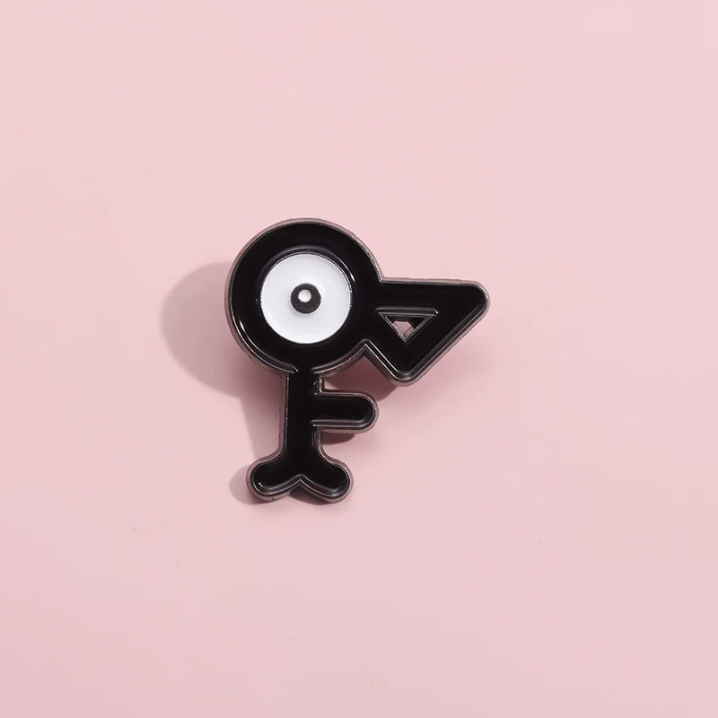 Funny Metal Pin Badge by Topboring