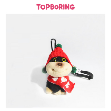 Weihnachtsmütze - Bienenhund
